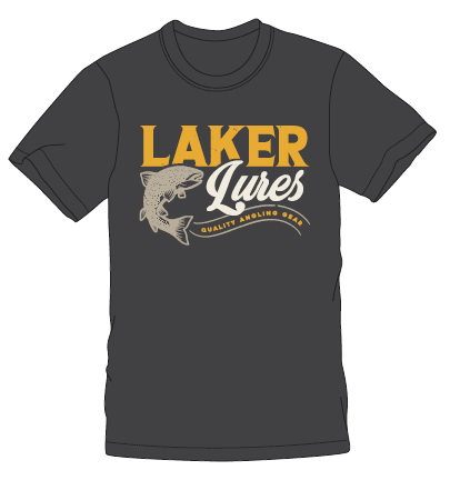 Laker Lure Logo S/S Tee